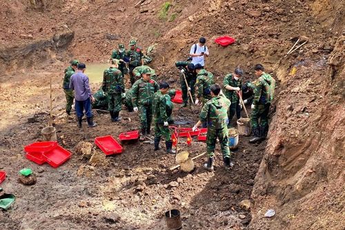 Đã quy tập được 627 bộ hài cốt liệt sĩ tại công viên Lê Thị Riêng