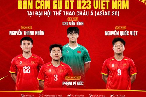 U23 Việt Nam bầu Ban cán sự trước trận ra quân ASIAD 2026