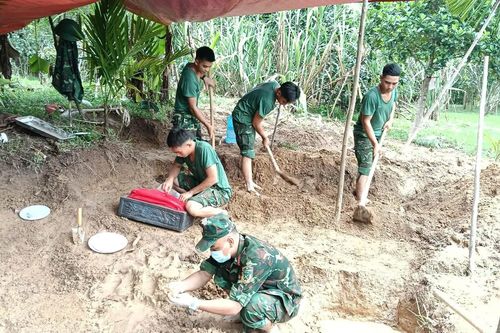 Từ thông tin người dân cung cấp, tìm thấy 3 hài cốt liệt sĩ ở Đà Nẵng