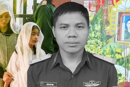 Xót xa câu hỏi của con trai Thiếu tá Trần Văn Tùng: 'Sao bố chưa về?'