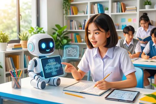 Biến AI thành 'gia sư' 24/7 miễn phí: Dùng thế nào để tiến bộ thay vì 'mất gốc'?