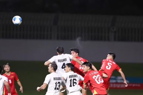 U23 Việt Nam hòa U23 Kuwait trong tiếc nuối, cầu thủ U23 Kuwait không in tên riêng lên áo
