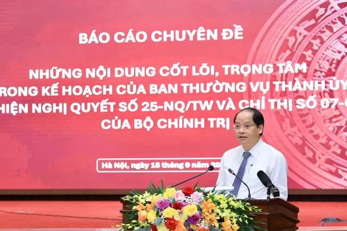 Thành ủy Hà Nội: Thực hành theo Bác phải gắn với giải quyết những tồn tại, điểm nghẽn