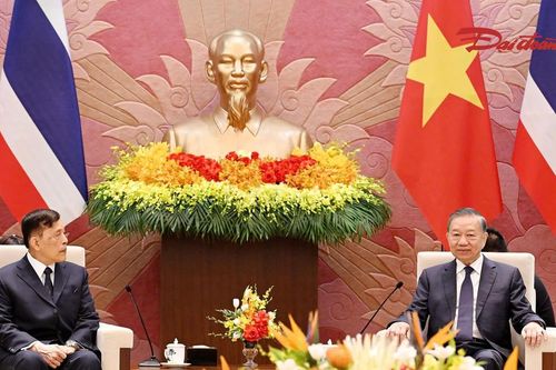 Tổng Bí thư, Chủ tịch nước Tô Lâm hội đàm với Nhà vua Thái Lan