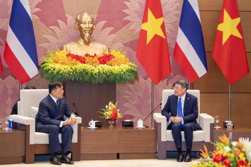 Thủ tướng, Chủ tịch Quốc hội hội kiến Nhà vua và Hoàng hậu Thái Lan