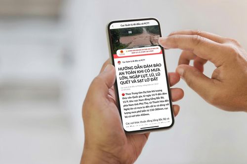 56,1 triệu tin nhắn Zalo cảnh báo mưa lớn được gửi đến người dân
