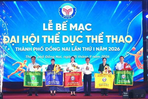 Bế mạc Đại hội TDTT thành phố Đồng Nai lần thứ I năm 2026