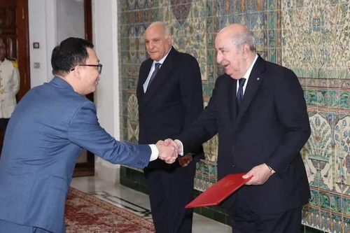 Đại sứ Việt Nam trình Thư Ủy nhiệm lên Tổng thống Algeria