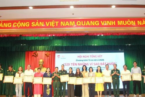 Hơn 11 tỷ đồng ủng hộ Chiến dịch Tri ân liệt sĩ năm 2026 'Gọi tên những vì sao đất nước'