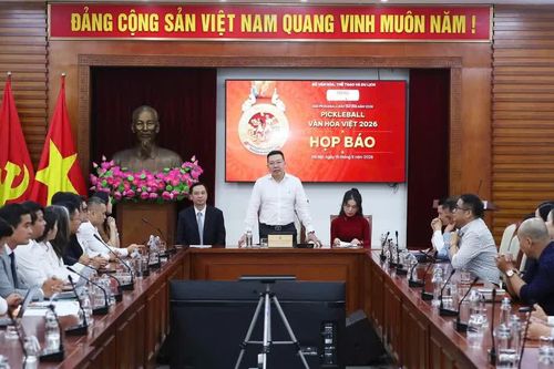 Giải Pickleball Văn hóa Việt 2026 kết nối thể thao và văn hóa