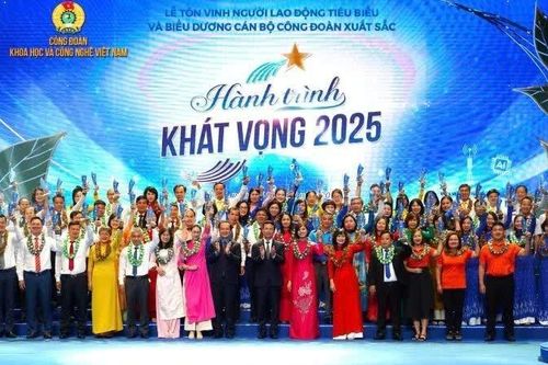 'Hành trình khát vọng 2026' tôn vinh 183 người lao động tiêu biểu