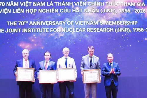 Kỷ niệm 70 năm Việt Nam là thành viên chính thức Viện Liên hiệp nghiên cứu hạt nhân (JINR)
