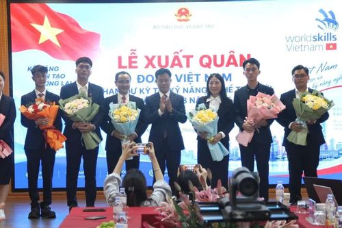 12 thí sinh Việt Nam lên đường dự Kỳ thi Kỹ năng nghề thế giới lần thứ 48-2026