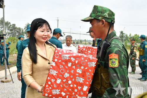 An Giang: Hoàn thành diễn tập chiến đấu phòng thủ xã Giang Thành năm 2026