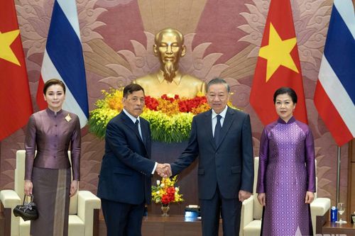 Tổng Bí thư, Chủ tịch nước Tô Lâm hội đàm với Nhà vua Thái Lan