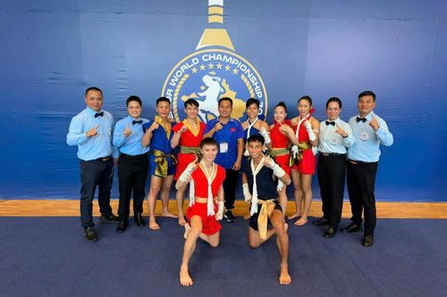 Đội tuyển Việt Nam dẫn đầu Bảng tổng sắp Giải Muay vô địch thế giới 2026