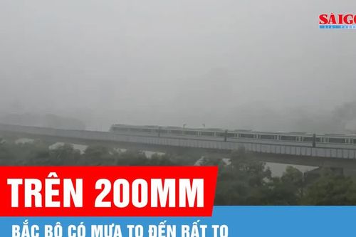 Dự báo ngày mai 16-9, Bắc bộ có mưa to đến rất to