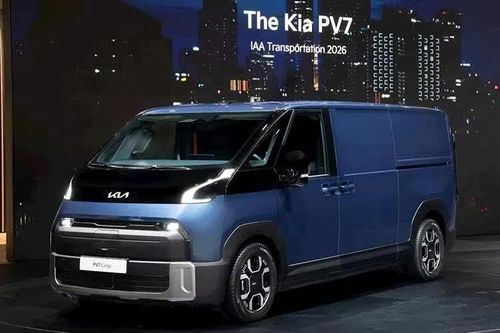 [GALLERY] Kia PV7 vừa ra mắt - xe điện thương mại 'đối thủ' của Ford Transit