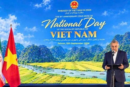 Đại sứ quán Việt Nam tại Iran tổ chức Lễ kỷ niệm 81 năm Quốc khánh Việt Nam