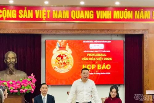 Hơn 250 vận động viên tranh tài tại giải 'Pickleball Văn hóa Việt 2026'