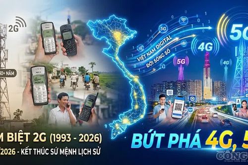 Tắt sóng 2G từ ngày 15/9: Khép lại một chương lịch sử, mở ra kỷ nguyên kiến tạo xã hội số