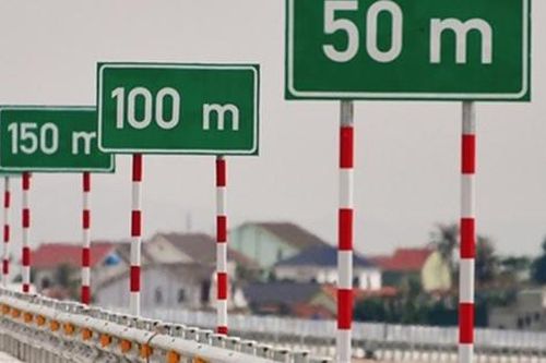 Đặt biển báo tại đoạn cao tốc áp dụng xử phạt lỗi khoảng cách an toàn