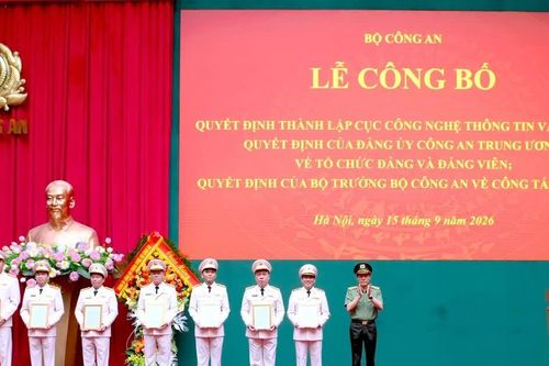 Bộ Công an thành lập Cục Công nghệ thông tin và Cơ yếu