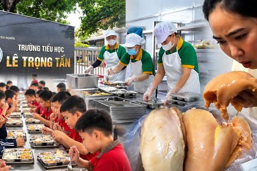 Tôm, thịt gà 'có mùi bất thường': Phụ huynh lo chất lượng bữa ăn bán trú