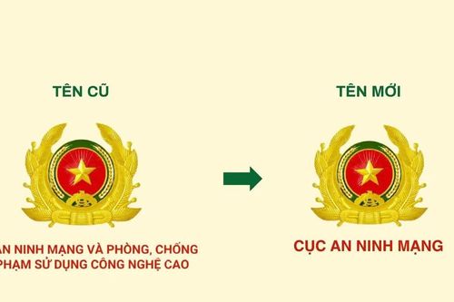 Cục An ninh mạng và phòng, chống tội phạm sử dụng công nghệ cao có tên mới