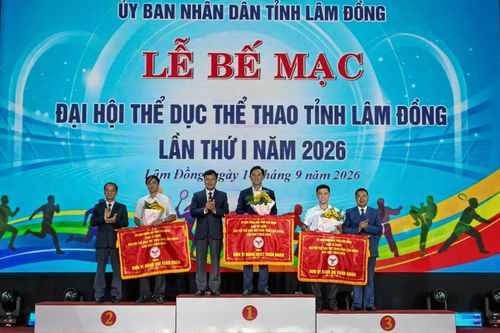 Hơn 3.100 vận động viên tham gia Đại hội Thể dục thể thao tỉnh Lâm Đồng