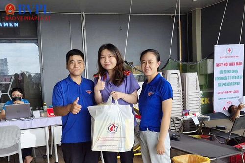Tuổi trẻ VKSND tỉnh Tây Ninh tham gia hiến máu tình nguyện