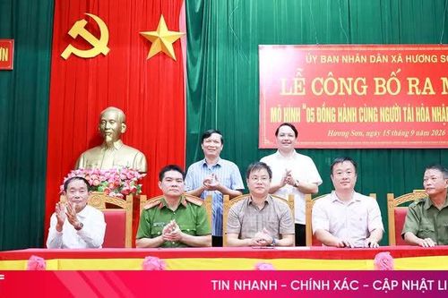 Ra mắt mô hình '05 đồng hành cùng người tái hòa nhập cộng đồng'