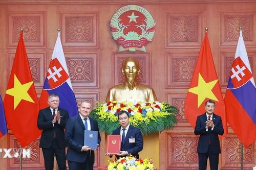 Việt Nam-Slovakia mở ra không gian hợp tác mới sau khi nâng cấp quan hệ song phương