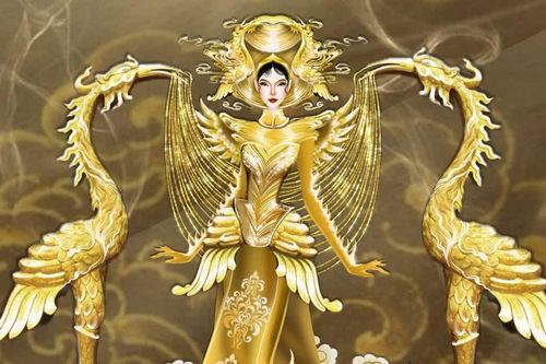 Á hậu Lê Thu Trà sẽ mang 'Hạc ngự long quy' đến Miss Intercontinental 2026