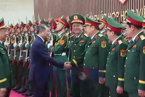 Thủ tướng Lê Minh Hưng dự lễ khai giảng Học viện Quốc phòng