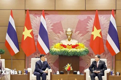 Chủ tịch Quốc hội Trần Thanh Mẫn hội kiến Nhà vua Thái Lan