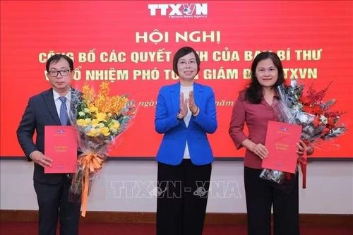 Công bố quyết định Ban Bí thư về bổ nhiệm Phó Tổng Giám đốc TTXVN