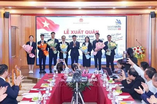 Việt Nam xuất quân dự kỳ thi Kỹ năng nghề thế giới lần thứ 48