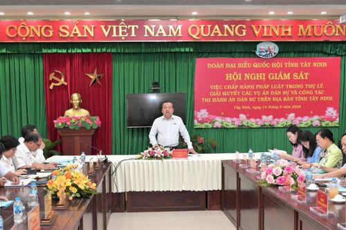 Tây Ninh: Các TAND khu vực thụ lý hơn 36.000 vụ việc dân sự