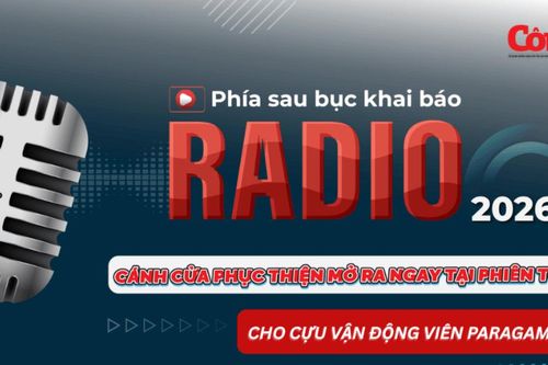 Radio Phía sau bục khai báo: Cánh cửa phục thiện mở ngay tại phiên tòa cho cựu vận động viên Paragames