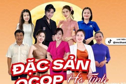 Hà Tĩnh đưa đặc sản quê hương lên sóng Mega Live TikTok