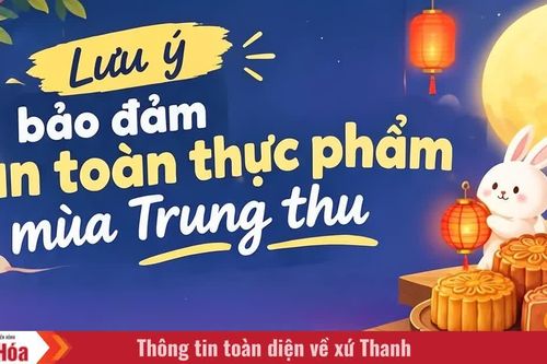 Lưu ý bảo đảm an toàn thực phẩm mùa Trung thu