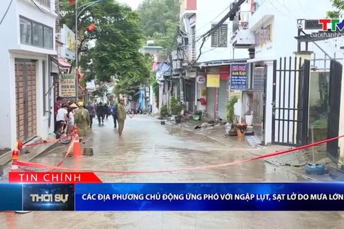 Bản tin Thời sự tối 15/9/2026: Các địa phương chủ động ứng phó với ngập lụt, sạt lở do mưa lớn