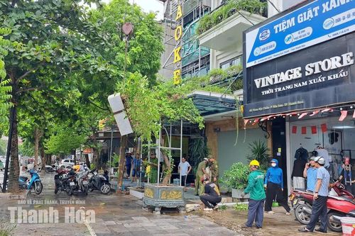 Phường Hạc Thành: Xem xét hạ mức đánh giá hoàn thành nhiệm vụ nếu cán bộ không chấp hành quy định về trật tự đô thị