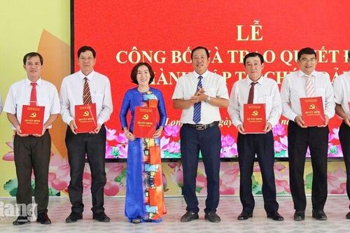 Đảng ủy xã Long Điền thành lập 20 chi, đảng bộ trực thuộc