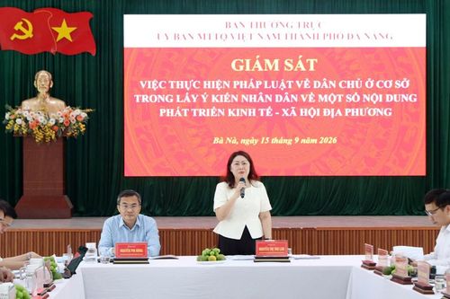 Giám sát việc thực hiện pháp luật về dân chủ ở cơ sở tại xã Bà Nà