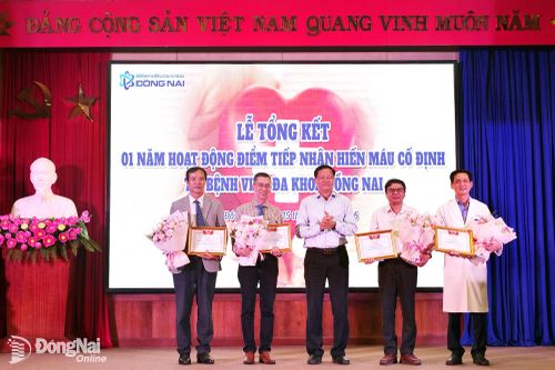 Hơn 5,5 ngàn đơn vị máu được tiếp nhận tại Bệnh viện Đa khoa Đồng Nai