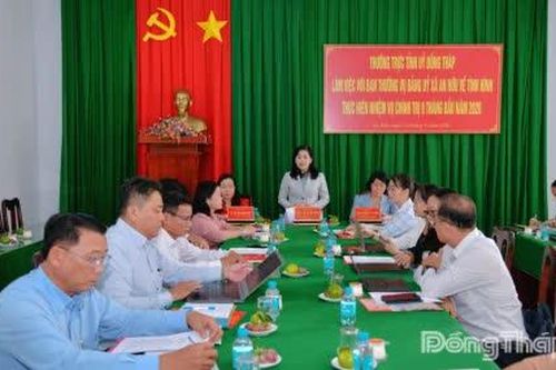 Đồng chí Châu Thị Mỹ Phương: Xã An Hữu tạo chuyển biến mạnh hơn trong thực hiện nhiệm vụ