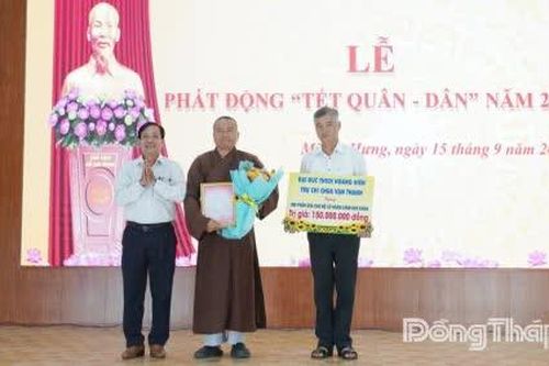Xã Mỹ An Hưng: Nhiều hoạt động ý nghĩa tại Chương trình 'Tết Quân - Dân' năm 2027
