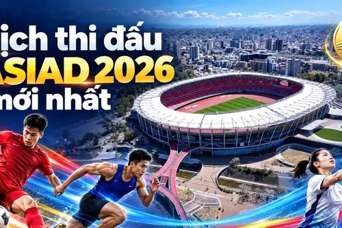 Lịch thi đấu ASIAD 2026 hôm nay 15/9: U23 Việt Nam ra quân